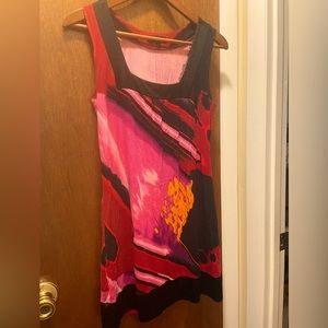 Multicolored Express Mini Dress (Previously worn)